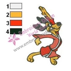 Dog Phooey Embroidery Cartoon 2